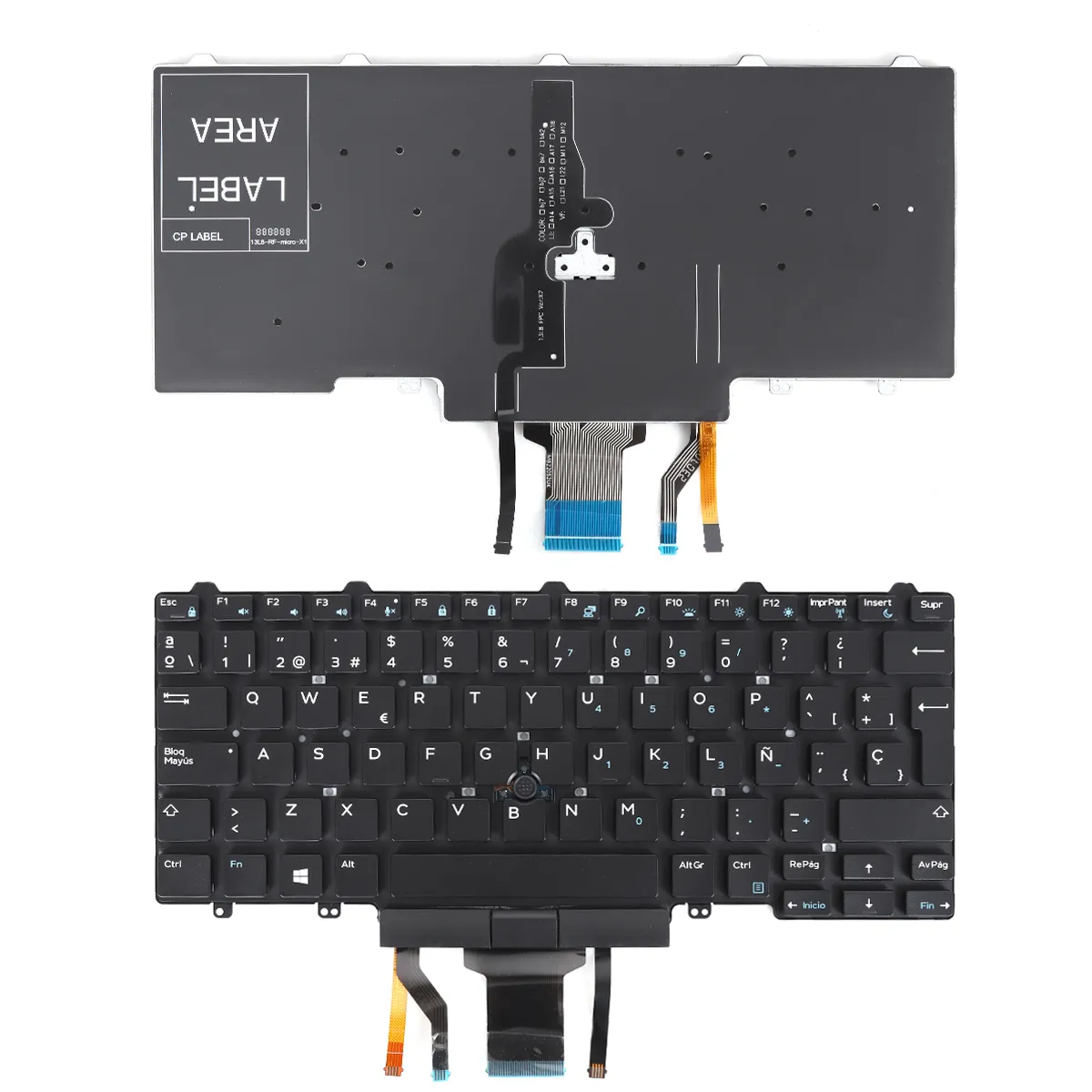 Picture of DELLE5450  E5470 E5490 E7450 E7470  BLACK (Backlit,With Point stick ,For Win8)